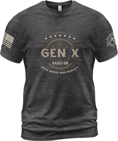 قميص Gen X Raised On Hose Water and Neglect، قميص Gen X للنساء، قمصان Gen X للرجال، قميص الجيل X 3 in Saudi Arabia