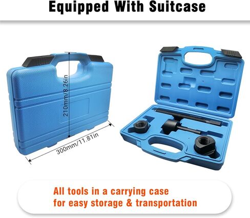 Dual Wheel Separator Tool Set, One-Piece Pusher, Wheel Hub Removal Tool Kit with 11 Threads, Fits for Most Dually Wheels, Truck, Bus, Trailer or Van in Kuwait