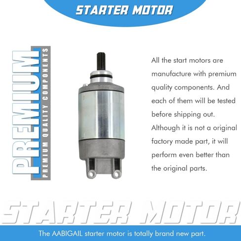 Starter Motor Replacement for 2004-2008 Arctic Cat Suzuki Kawasaki Quadsport ATV LT-Z400 LTZ400 Replaces 3445033, 21163S004, SM14232, 31100-29F00, SMU0281, 41054064 in Saudi Arabia