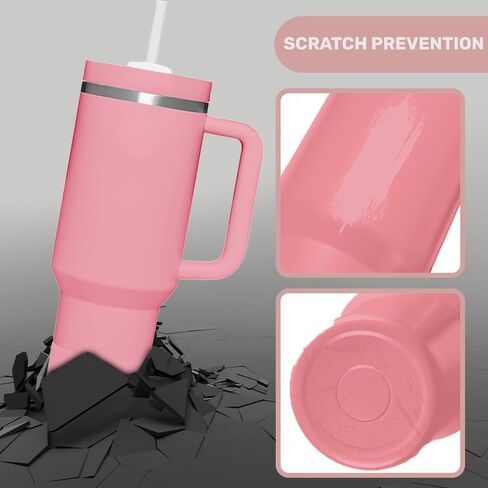 2Pcs Stanley Boot Silicone Sleeve - Elevate Your Bottle's Protection and Aesthetic with Rugged Durability and Stylish Design - Custom-Fit for Stanley Quencher, and Hydroflask Bottles in Saudi Arabia