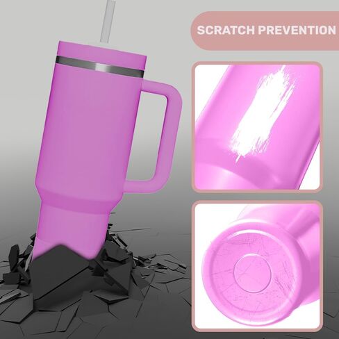 2Pcs Stanley Boot Silicone Sleeve - Elevate Your Bottle's Protection and Aesthetic with Rugged Durability and Stylish Design - Custom-Fit for Stanley Quencher, and Hydroflask Bottles in Saudi Arabia