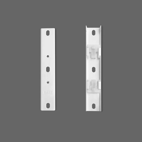 Curtain Glider Track Rail Runners Curtain Mute Wheel Rollers Heavy-Duty Curtain Tracks Pulley 20PCS,White… in Kuwait