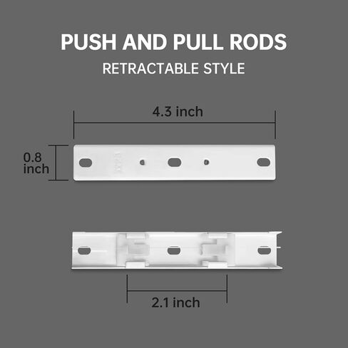 Curtain Glider Track Rail Runners Curtain Mute Wheel Rollers Heavy-Duty Curtain Tracks Pulley 20PCS,White… in Kuwait