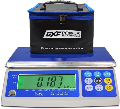 DXF Lipo Safe Bag Fireproof Explosionproof Bag Large Capacity Lipo Battery Storage Guard Safe Pouch for Charge & Storage(2 PCS) in Saudi Arabia