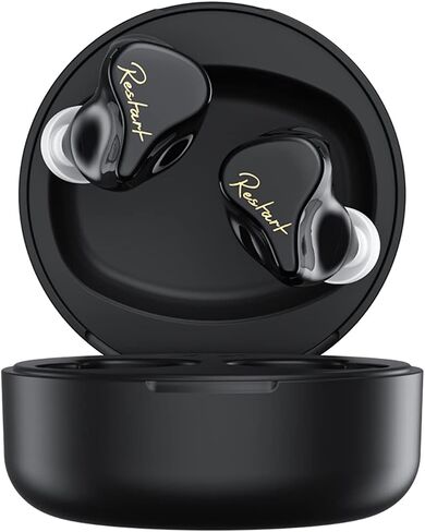 KZ SKS TWS Hybrid True Wirless Stereo IEM Earphone, Bluetooth 5.2 HiFi Stereo Noise-canceling Headsets/Headphones/Earbuds for Sports/Workout/Game (Black) in Saudi Arabia