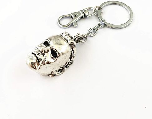 Halloween Keychain Horror Metal Keychain Gifts for Woman Men in Saudi Arabia