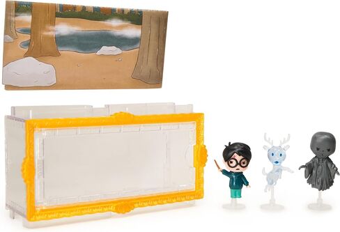 Wizarding World Harry Potter, Micro Magical Moments Year 3 Figure Set with Harry, Stag Patronus & Dementor, Display Case, Kids Toys for Ages 6+ in Saudi Arabia