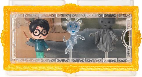 Wizarding World Harry Potter, Micro Magical Moments Year 3 Figure Set with Harry, Stag Patronus & Dementor, Display Case, Kids Toys for Ages 6+ in Saudi Arabia