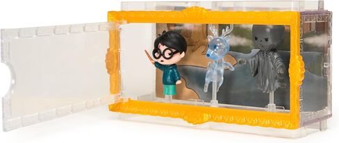Wizarding World Harry Potter, Micro Magical Moments Year 3 Figure Set with Harry, Stag Patronus & Dementor, Display Case, Kids Toys for Ages 6+ in Saudi Arabia