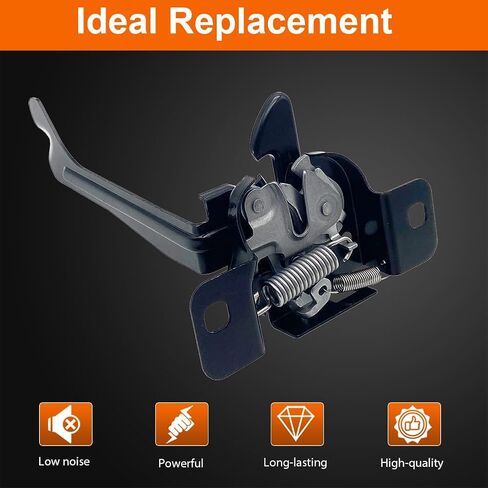 Hood Latch Lock Actuator Compatible for 2008-2022 Challenger Front Hood in Saudi Arabia