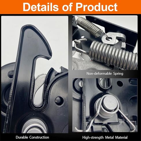 Hood Latch Lock Actuator Compatible for 2008-2022 Challenger Front Hood in Saudi Arabia
