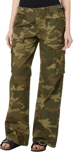 Sanctuary Reissue Cargo Pants for Women - Pure Cotton Construction - Relaxed Fit - Two Side Cargo Pockets in Kuwait