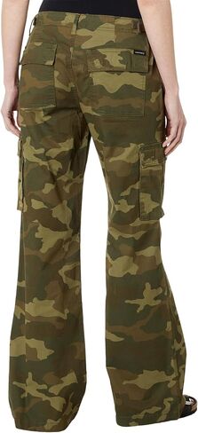 Sanctuary Reissue Cargo Pants for Women - Pure Cotton Construction - Relaxed Fit - Two Side Cargo Pockets in Kuwait
