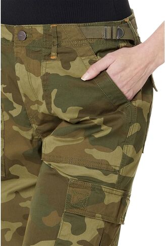 Sanctuary Reissue Cargo Pants for Women - Pure Cotton Construction - Relaxed Fit - Two Side Cargo Pockets in Kuwait