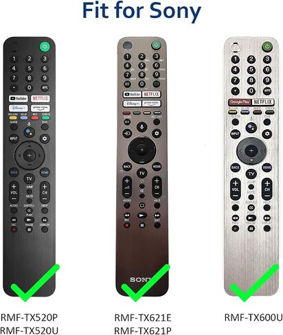 TX520U Remote Cover for Sony RMF-TX520U MG3-TX520U RMF-TX621E RMF-TX520P RMF-TX621P RMF-TX600U Remote Case Black Protective Silicone Skin in Saudi Arabia