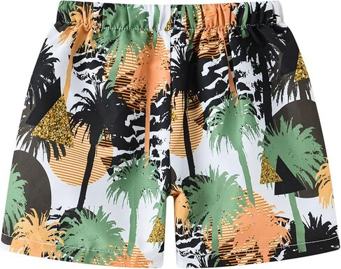 Boys Shorts Lightweight Quick Dry Athletic Short Print Fashion Beach Shorts Kids Boardshort 3-10Years in Saudi Arabia