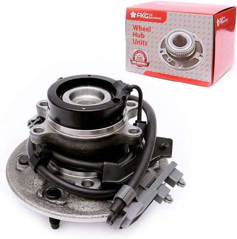 FKG 515106 (2WD فقط) مجموعة محور العجلة الأمامية اليسرى تناسب 2004-2008 Chevy Colorado، 2004-2008 GMC Canyon، 2006 Isuzu I-280، 2007-2008 Isuzu I-290، 6 العروات W/ABS in Saudi Arabia