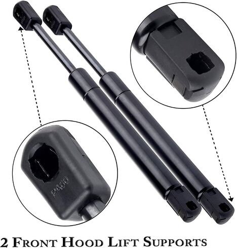 Front Hood Lift Supports Struts Gas Springs 4026 SG404015 Fit for Ford Explorer 1996-2001,Fit for Mercury Mountaineer 1997-2001 F67Z16C826AA, Set of 2 in Saudi Arabia