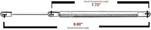 Front Hood Lift Supports Struts Gas Springs 4026 SG404015 Fit for Ford Explorer 1996-2001,Fit for Mercury Mountaineer 1997-2001 F67Z16C826AA, Set of 2 in Saudi Arabia