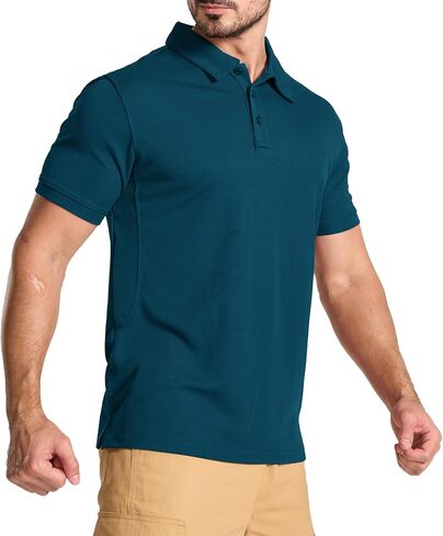 ZITY Mens Golf Shirts Tactical Sports Moisture-Wicking Tennis T-Shirt in Saudi Arabia