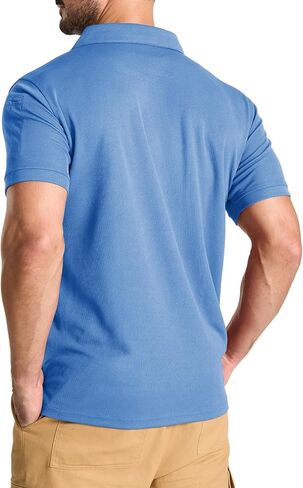 ZITY Mens Golf Shirts Tactical Sports Moisture-Wicking Tennis T-Shirt in Saudi Arabia