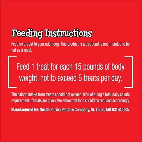 بورينا تويستابلز مكافآت بنكهة اللحم البقري والجبن للكلاب - (عبوة من 4 قطع) 26 أونصة. الحقائب in Kuwait