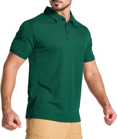 قمصان جولف رجالي من ZITY، تي شيرت تنس رياضي تكتيكي ماص للرطوبة in Kuwait