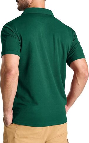 قمصان جولف رجالي من ZITY، تي شيرت تنس رياضي تكتيكي ماص للرطوبة in Kuwait