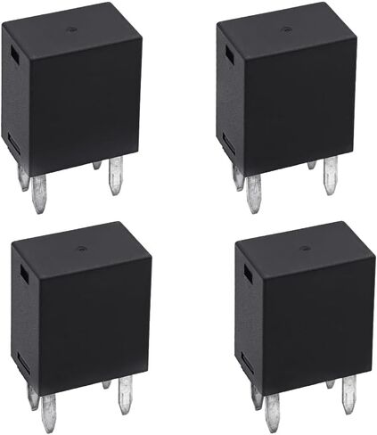 4Pcs 12088567 Relay 12VDC 20A Compatible with Buick Cadillac Chevrolet GMC Pontiac 4 Terminal MultiPurpose Relay Replace 15-8707 RY601 1R1056 36008 22867702 in Kuwait