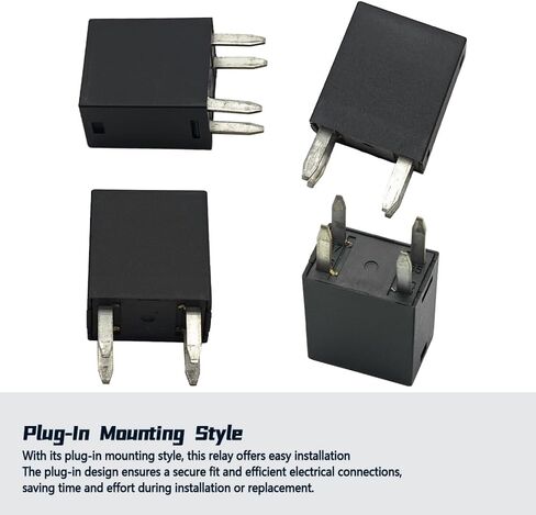 4Pcs 12088567 Relay 12VDC 20A Compatible with Buick Cadillac Chevrolet GMC Pontiac 4 Terminal MultiPurpose Relay Replace 15-8707 RY601 1R1056 36008 22867702 in Kuwait