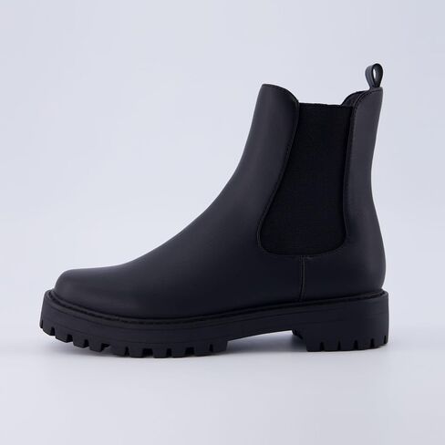 CUSHIONAIRE Women's Felix slip on chelsea boot +Memory Foam, Wide Widths Available in Kuwait