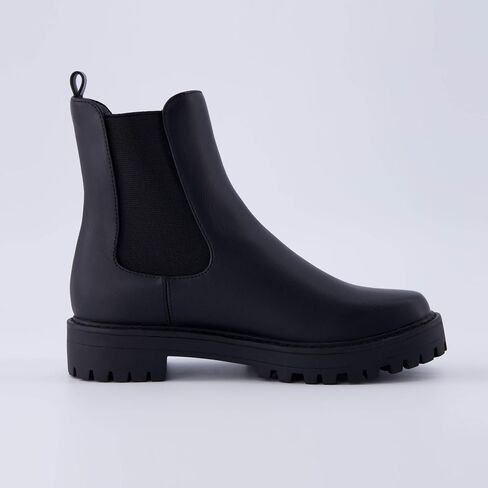CUSHIONAIRE Women's Felix slip on chelsea boot +Memory Foam, Wide Widths Available in Kuwait