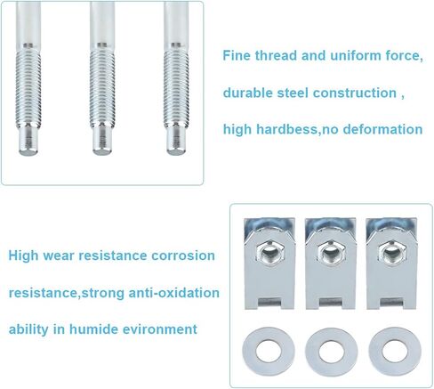 Truck Bed Mounting Bolt Nut Hardware Kit Compatible with 1997-2012 Ford F150,1997-2012 Ford Lobo Pickup, 2006-2008 Lincoln Mark LT Pickup Replaces # 924-313, W708605-S436 in Saudi Arabia