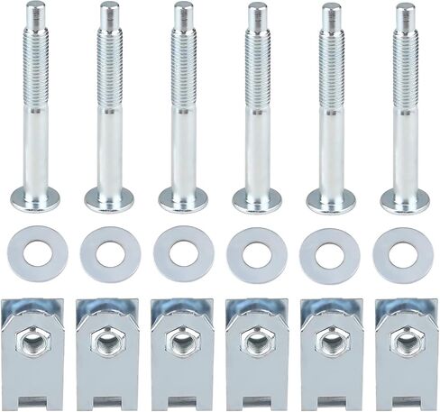 Truck Bed Mounting Bolt Nut Hardware Kit Compatible with 1997-2012 Ford F150,1997-2012 Ford Lobo Pickup, 2006-2008 Lincoln Mark LT Pickup Replaces # 924-313, W708605-S436 in Saudi Arabia