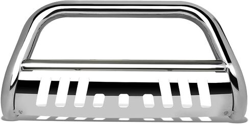 DNA Motoring BURB-012-SS BURB012SS 3" Front Bumper Push Bull Bar in Saudi Arabia
