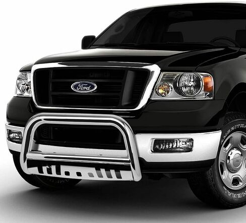 DNA Motoring BURB-012-SS BURB012SS 3" Front Bumper Push Bull Bar in Saudi Arabia