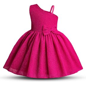 HNXDYY Flower Girl Dress Girl Tutu Birthday Party Dress Princess Wedding Formal Pegeant Gown