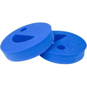 Trademark Innovations Water Weight Exercise Equipment Disc Set for Pool Water Aerobics, Blue