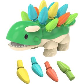 DEIOUG Montessori Toys for Toddler Learning Activities Educational Dinosaur Toy,Baby Boys Girls 12 18 Month One Year Old Toys Motor Skills Developmental Gifts Toy for Age 1 2