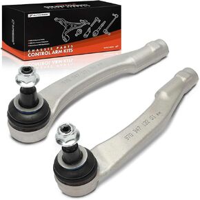 A-Premium 2 x Front Outer Tie Rod Ends, Compatible with Porsche Panamera 2010-2016