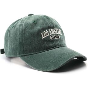 Los Angeles Hat Vintage Cotton Baseball Cap Unisex Dad Hat Sun Hat for Men and Women