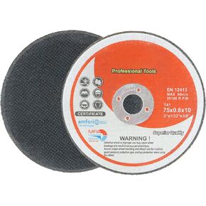 20Pcs Cut-Off Wheels 3 Inch x 1/32 Inch x 3/8 Inch Arbor Cutting Wheels Fit For Cutting Steel and Ferrous Metals