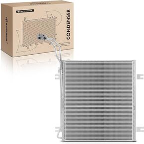 A-Premium A/C Condenser Compatible with International Harvester 2674/3700/9400, 5500i/5600i/5900i, 8600/9200i/9400i SBA, 9900i SFA