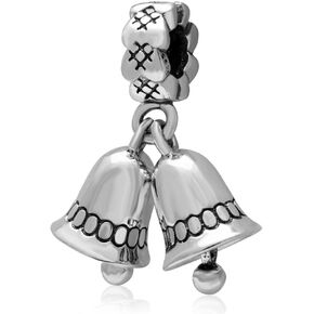 Christmas Tree Charms Authentic 925 Sterling Silver Reindeer Christmas Stocking Santa Claus Bead Charms for Xmas Gift
