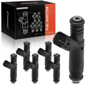 A-Premium Fuel Injectors Set of 6 Compatible with Ford Taurus 2006, Freestar 2004-2005 & Mercury Monterey 2004-2005, Sable 2001/2003-2005, 3.0L 3.9L 4.2L, Replace# 1F1Z9F593DA, 4F2Z9F593AA