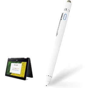 Stylus Pencil for Acer Chromebook Spin 11 (R751T), EDIVIA Digital Pencil with 1.5mm Ultra Fine Tip Pencil for Acer Chromebook Spin 11 (R751T) Stylus, White