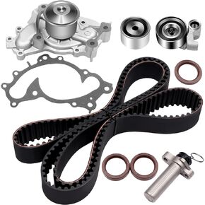 SCITOO Engine Timing Belt Kit Fits for 94-01 for Lexus ES300 99-03 for Lexus RX300 95-04 for Toyota Avalon 94-01 for Toyota Camry 98-03 for Toyota Sienna 99-03 for Toyota Solara