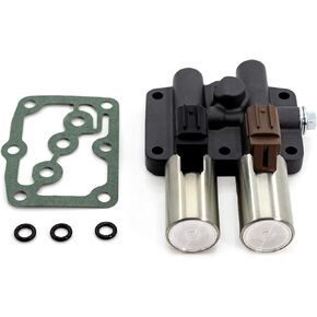 28250-P6H-024 Transmission Dual Linear Shift Solenoid Compatible With Honda Acura Accord Odyssey Prelude Pilot Replaces 28250-P6H-024