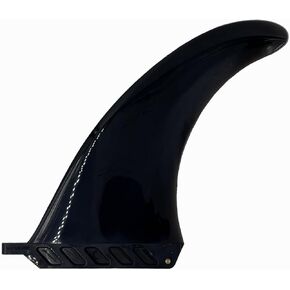 VAMO 9" Dolphin Nose Fin for Longboard Surfboards, SUP Paddleboards or with toolless fin screw