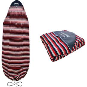 UPSURF 5'11"/6'1"/6'4"Surfboard Sock Cover-short or fish board Sock Cover Light Protective Bag for Your Surf Board